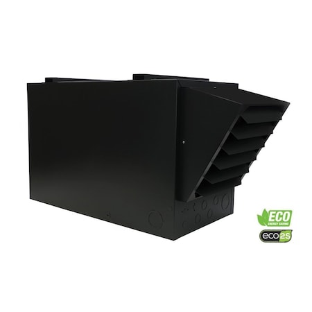 King Electric High Air Velocity Electric Unit Heater, 3 Phase, 208V, 10kW KFUH2010-3-2S3-ECM